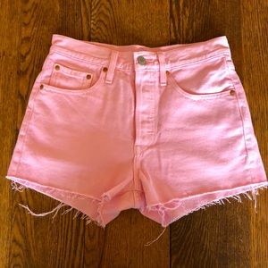 Levi’s 501 High Waisted Shorts
